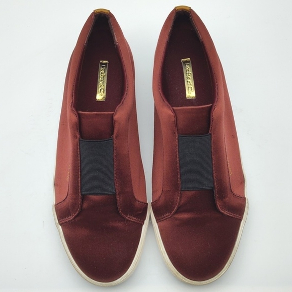 LOUSE ET CIE SNEAKER IN WINE Size 10